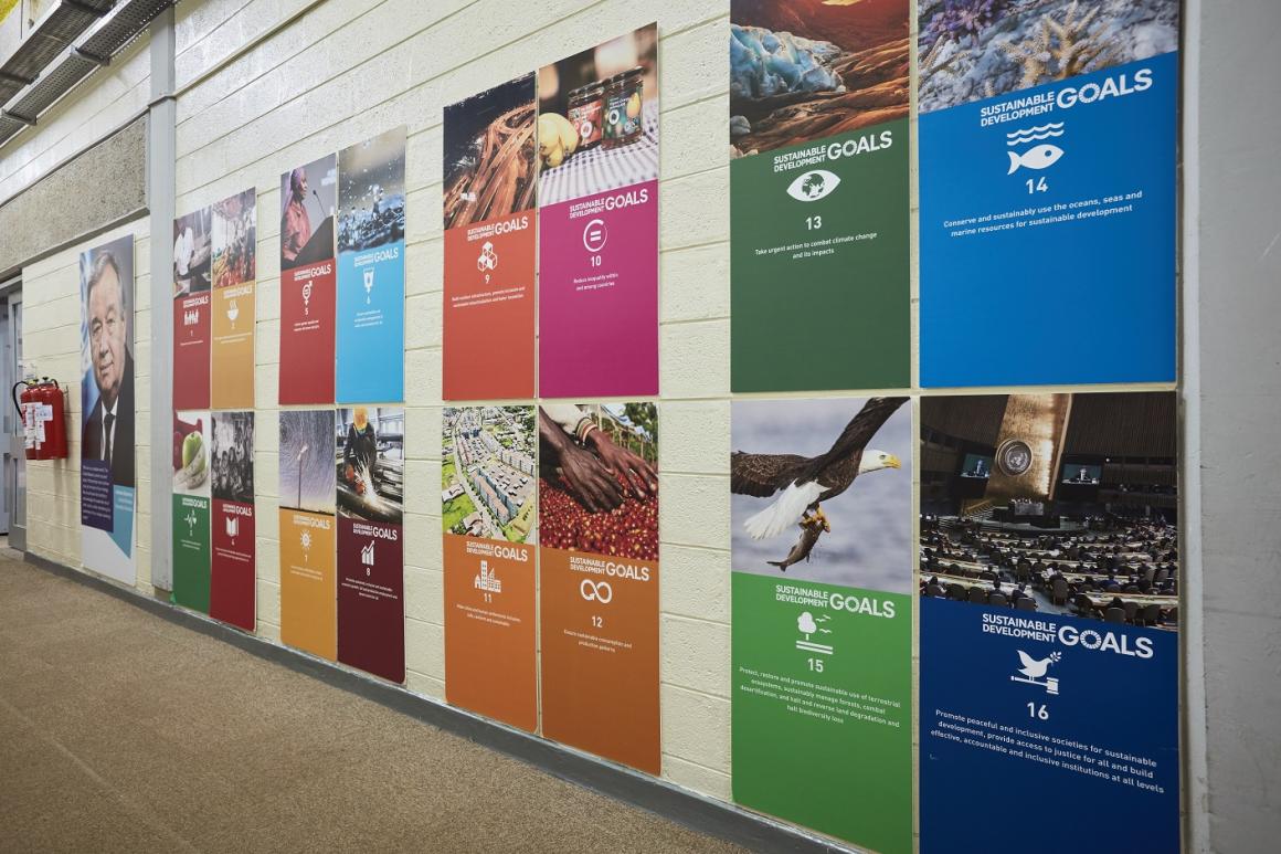 UNON DCS lobby photos