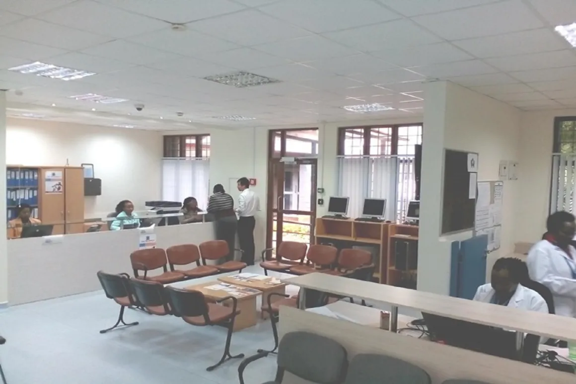 Reception of UNON clinic